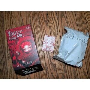POP MART x Skullpanda You Found Me Series Plush Doll Pendant - Moldy Muffin